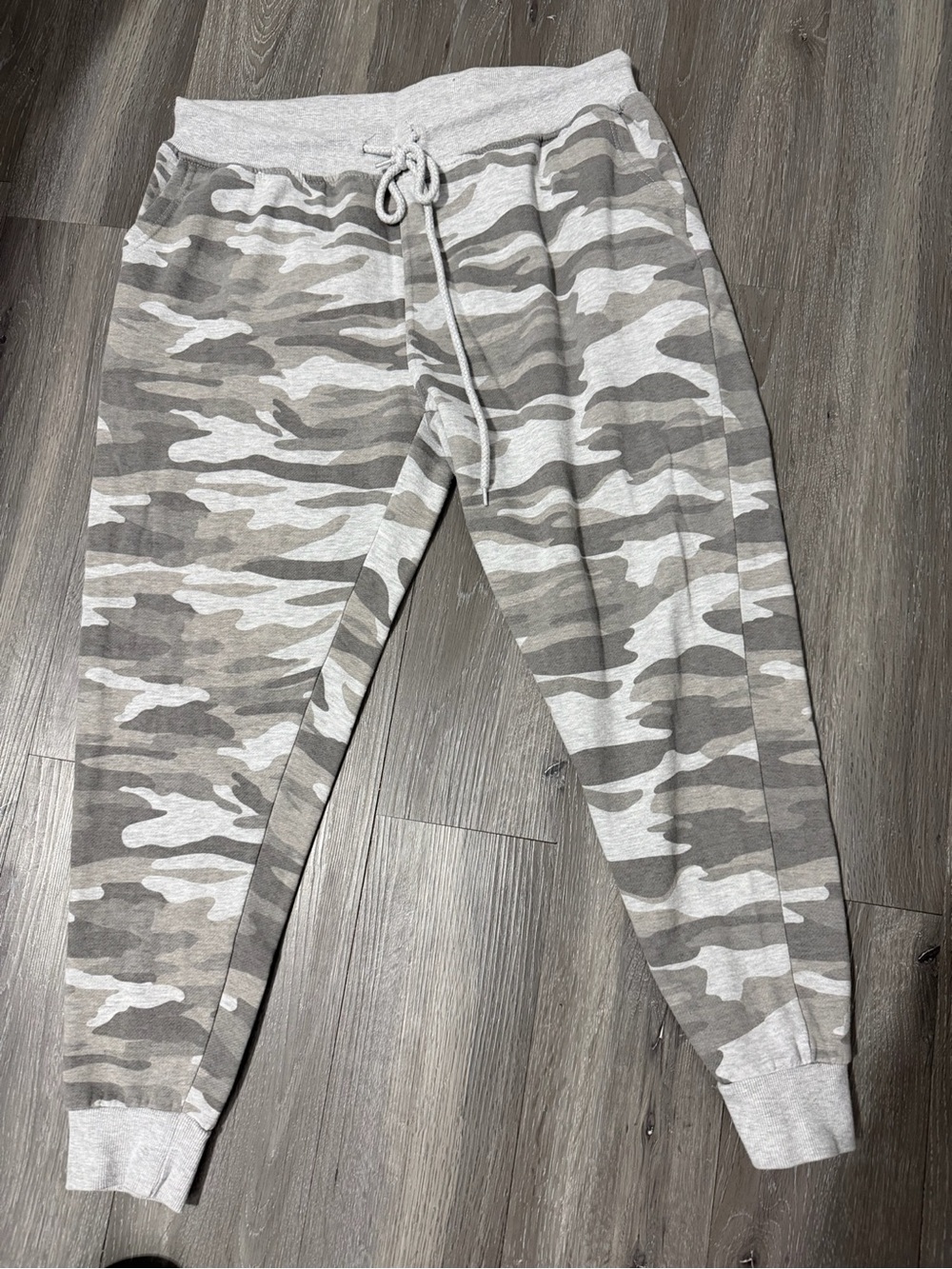 Reflex Gray Camouflage Jogger Sweatpants size 1XL